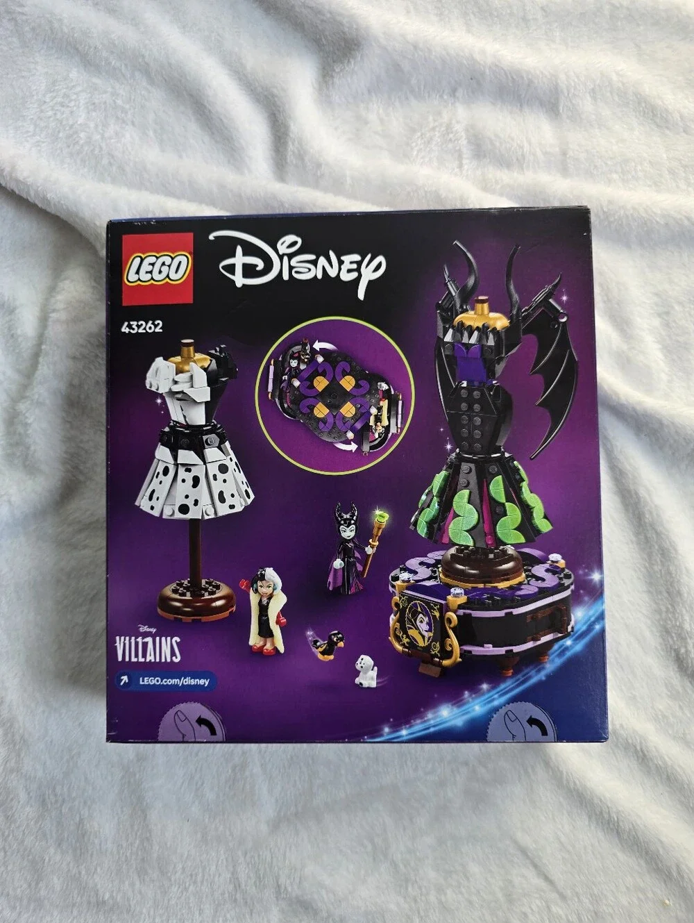 LEGO Disney: Maleficent's and Cruella De Vil's Dresses (43262)